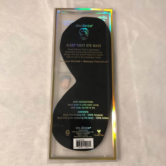 Spa Sister Sleep Tight Eye Mask - Picture 2 of 2